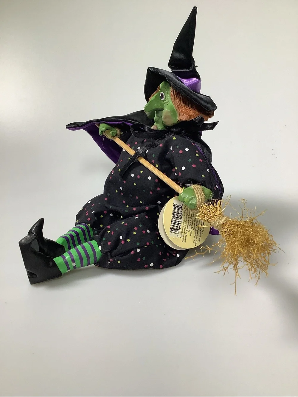 Russ Berrie Halloween figure Grizelda Witch by Kathleen Kelly Critter Factory